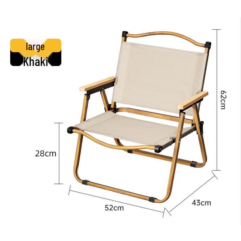 Custom Logo Portable Kermit Camping Chair - Folding Outdoor Chair for Fishing, Picnic, and Beach