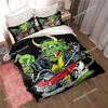 R-Rat Fink Logo Cartoon Sheet Quilt Covers Bedding Dormitory Sheets Bedding Set Soft Warm Bedding Set