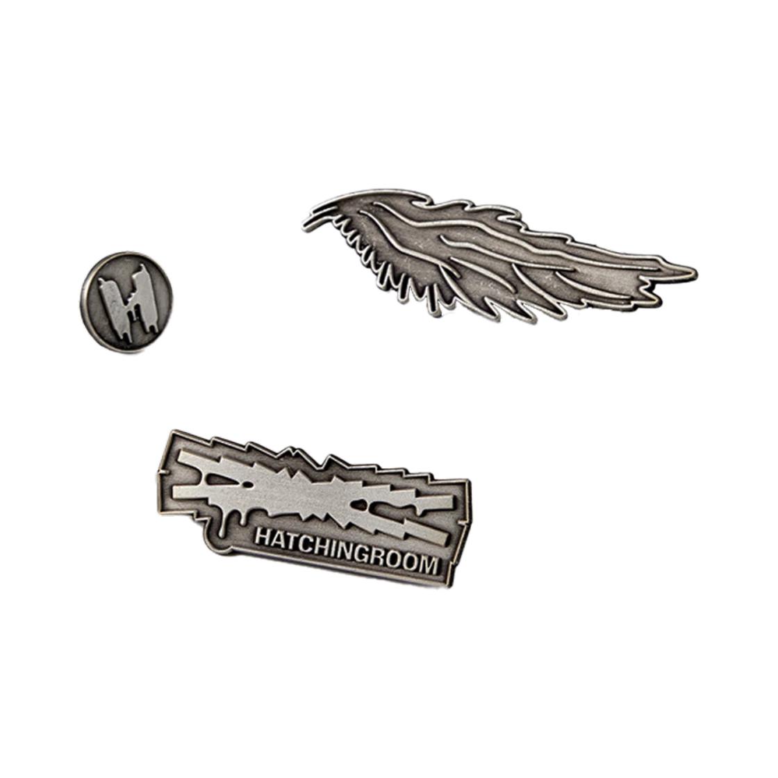 Hatchingroom x LE SSERAFIM Badge (Set of 3) ONE SIZE