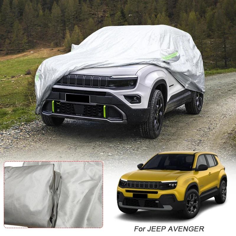 210T Polyester Pro JEEP AVENGER CHEROKEE COMMANDER COMPASS GRAND CHEROKEE PATRIOT RENEGADE WAGONEER Vodotěsný Potah na Auto ANTI-UV