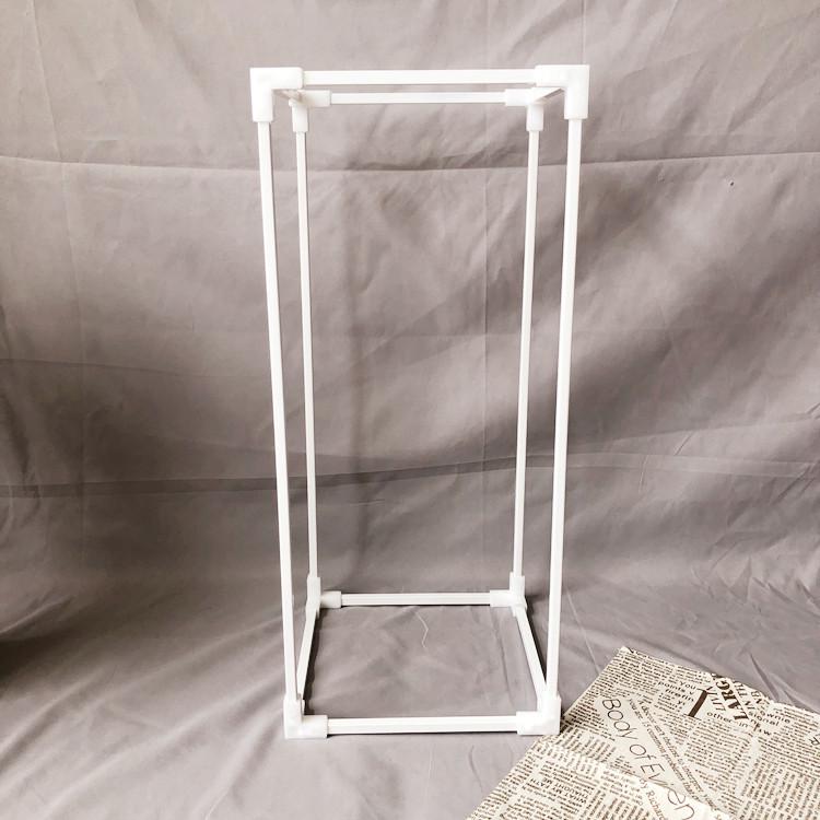 

Gold Geometric Flower Stand: Wedding Prop & Decor Frame