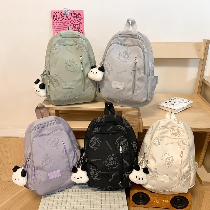 Студенческий школьный рюкзак с мультяшным принтом для девочек — фото 6