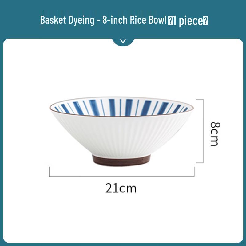 Japanese Douli Style Ceramic Rice Bowl