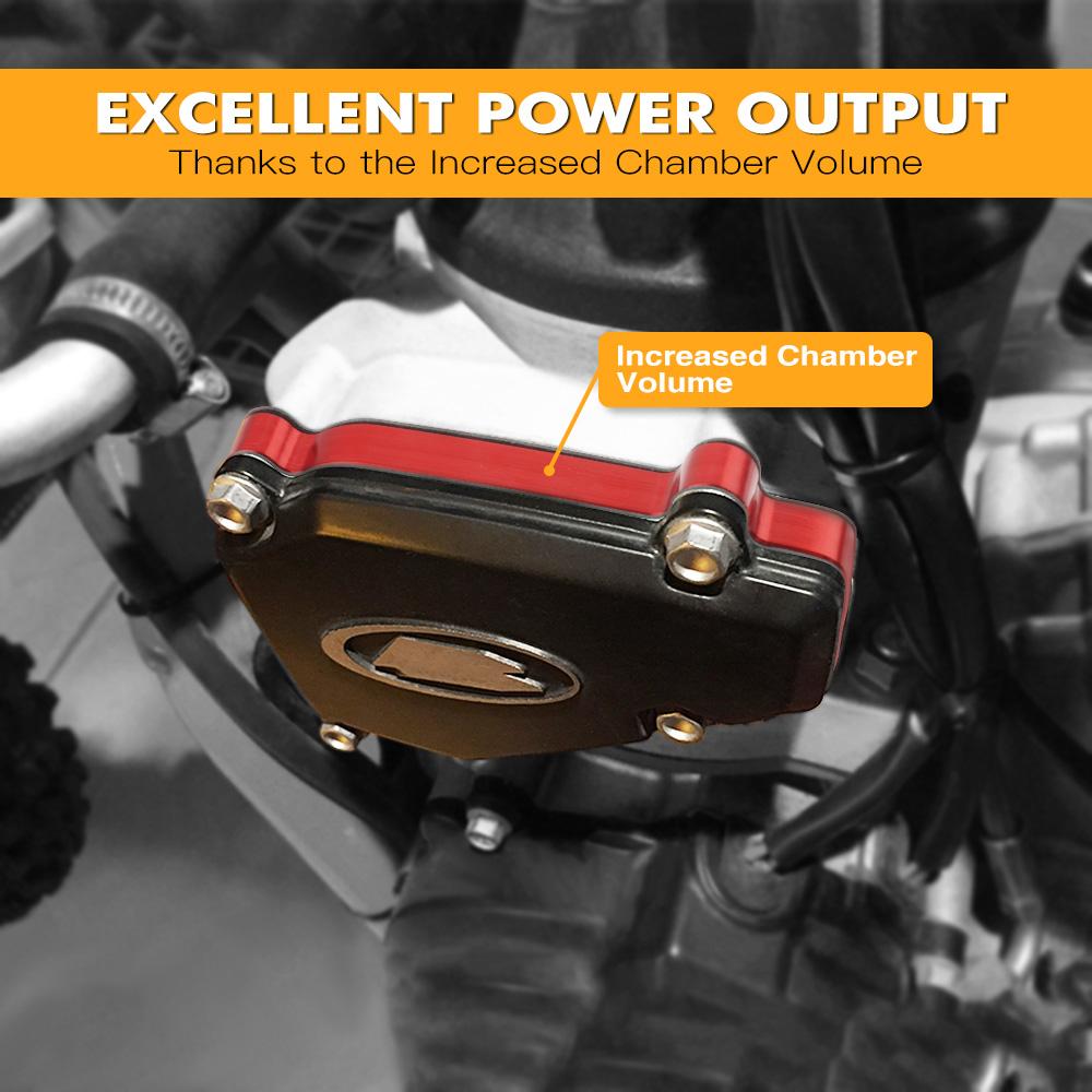 NICECNC For Beta Xtrainer 300 2015-2022 RR 300 RR 250 2013-2024 Motorcycle Power Valve Cover & Exhaust Power Valve Spacer