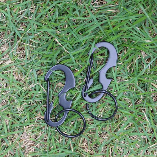 Multifunctional Hanging Buckle Carabiner Car Key Chain Mini Size Lightweight Latch Hooks