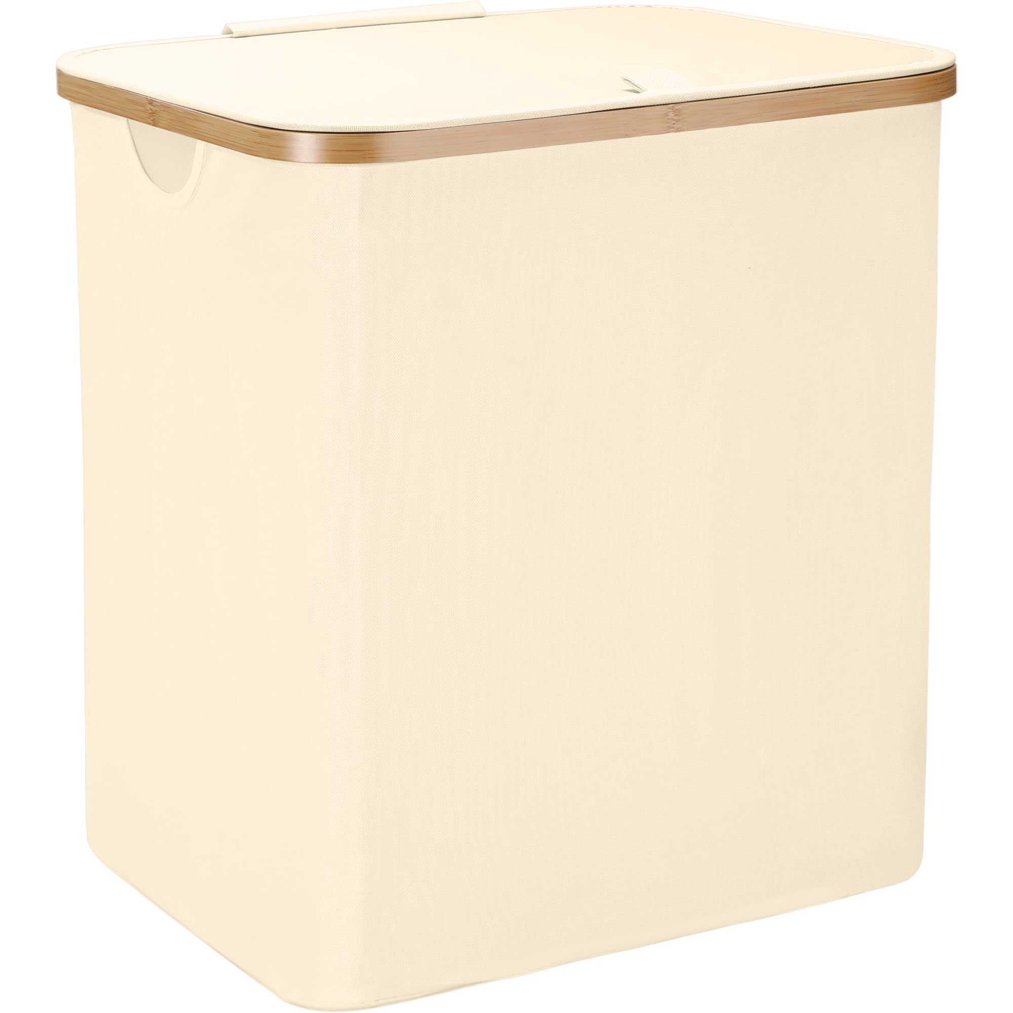 

Sea Team Laundry Clothes Storage Storage Laundry Large for Bathroom or with Bamboo and Breathable Basket, Hamper, Box, Bag, Space-Saving Basket,