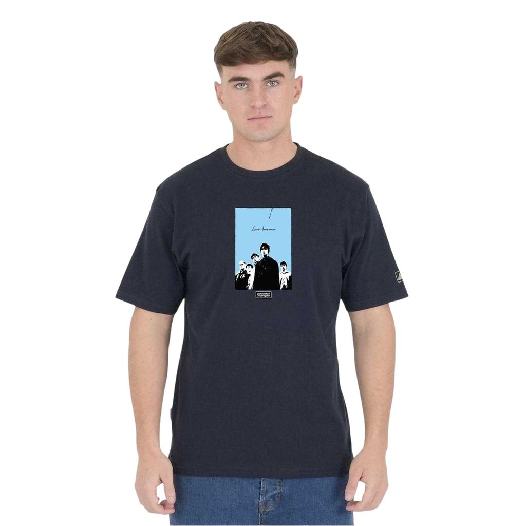 Oasis Unisex Adult Live Forever Graphic Print T-Shirt