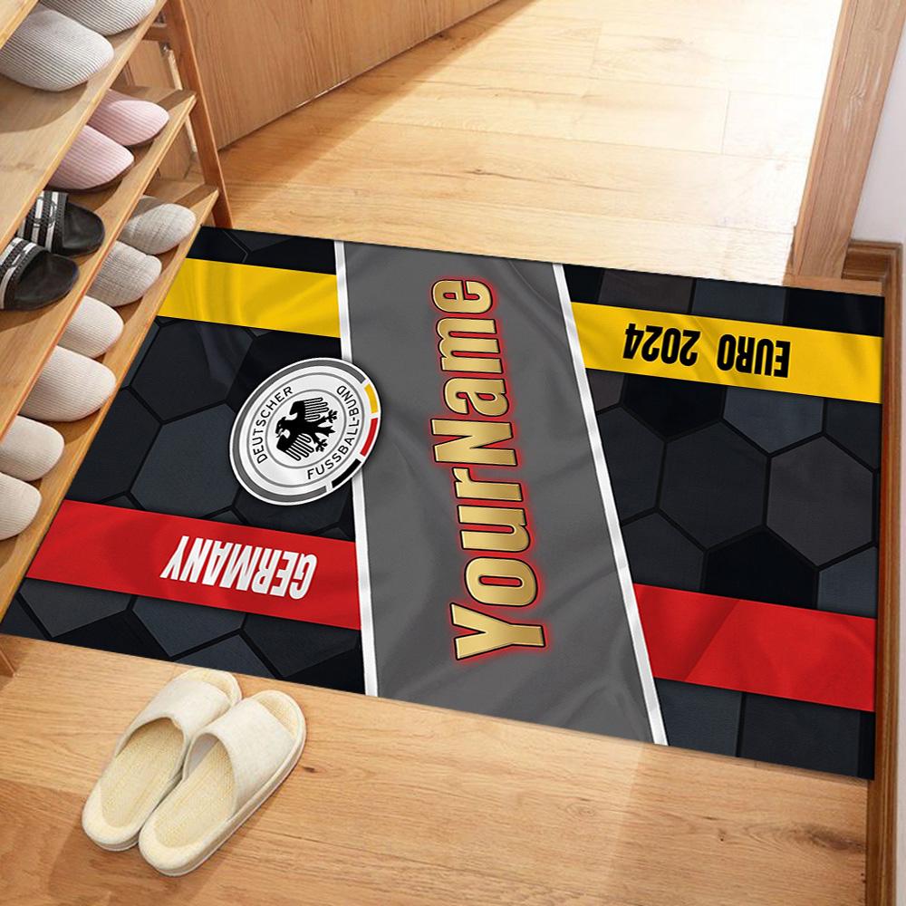 Eintracht Frankfurt Customize Text Floor Rug Office Rug Design For Foyer Hallway Playrooms Bedrooms Antislip Rug Anime Office Decor