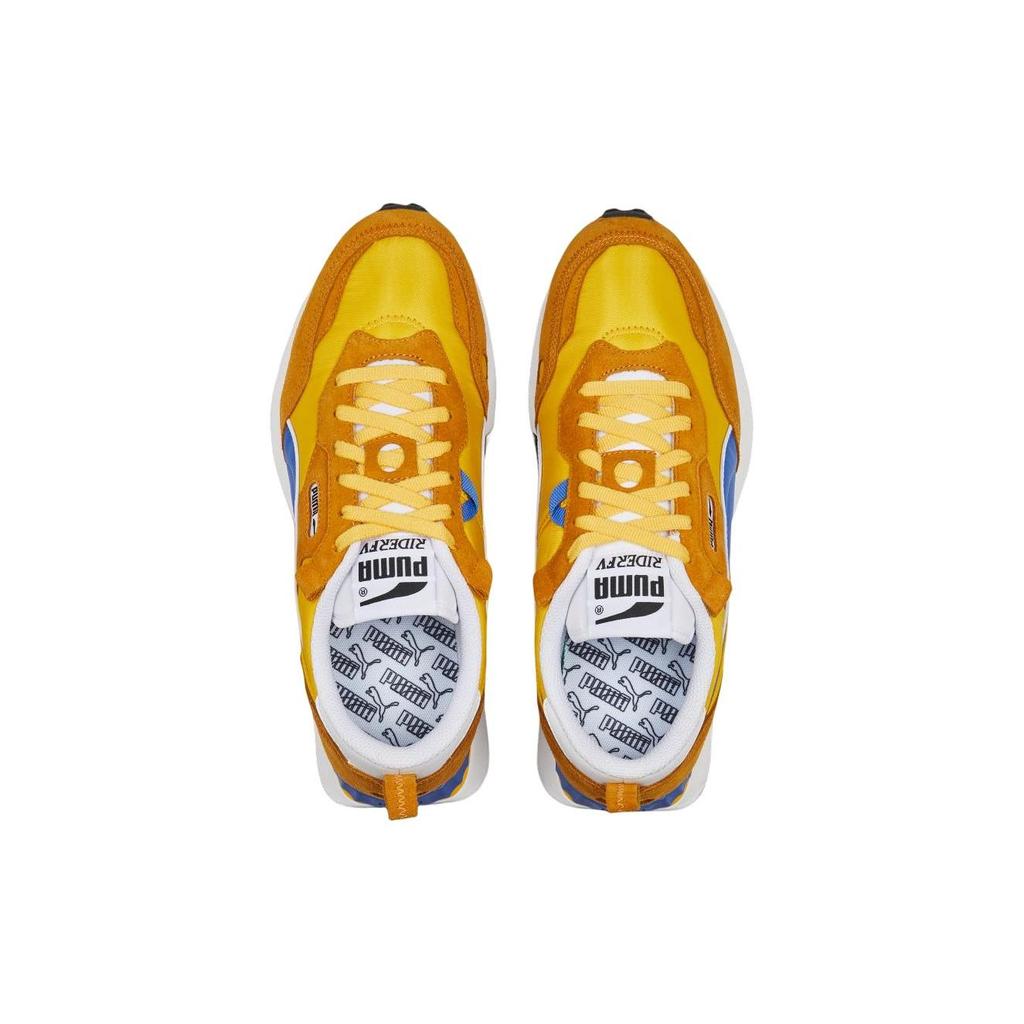 Puma Tênis Unisex Rider FV Essentials - Laranja Tangerina Tijolo 387180-03