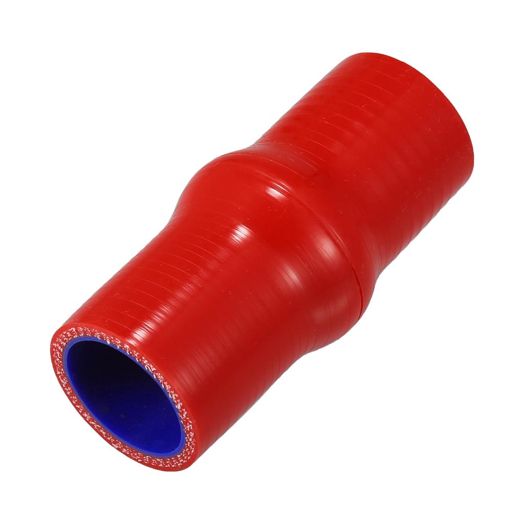 X AUTOHAUX 1pcs 32mm/1.26" 102mm/4.02" Length Red Blue Car Silicone Hose Hump Hose Hose Universal