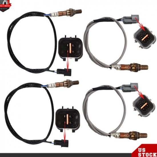 4Pcs Oxygen Sensors for Mitsubishi Endeavor 2004-2011 3.8L Upstream&Downstream