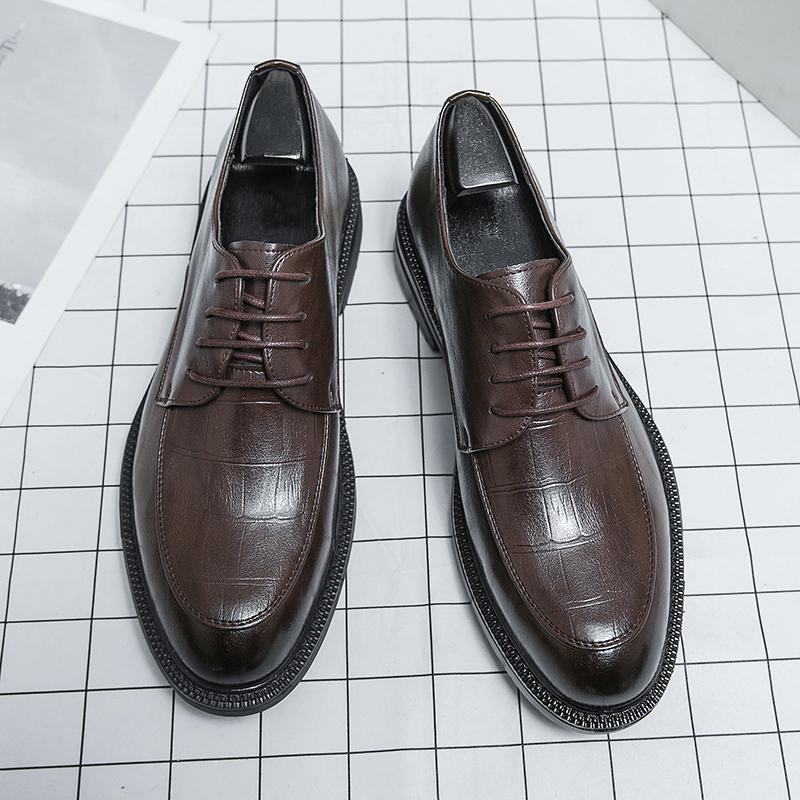 Fashion New Fashionable Male Oxford Shoes Versatile Men's Sneakers British Men Casual Business Flats Comfortable Formal Dress Footwear