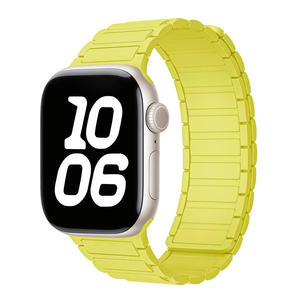 Magnetic Loop For Watch Bands 44mm 40mm 49mm 45mm 41mm 38mm Silicone Bracelet iWatch Series11 10 9 8 7 6 Se Ultra 3 Strap