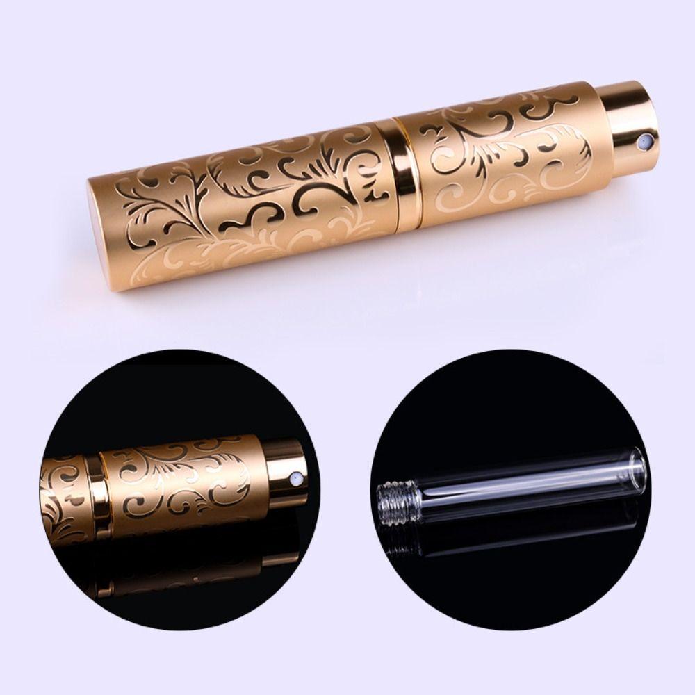 Empty Perfume Bottle Aluminium Oxide Perfume Atomizer Bottle Portable Cosmetic Container Travel