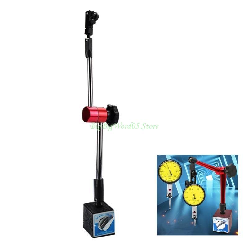 24TE Metal Test Indicator Holder Use for Metalwork Pieces and Maintain Fine Adjustment Universal Swivel Clamp Reliable