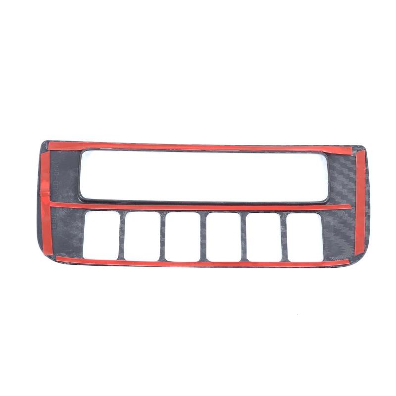 ABS Car Center Console Air Conditioning Switch Panel Frame Cover Trim Sticker For Mitsubishi Outlander 2019-2025 Car Accessories