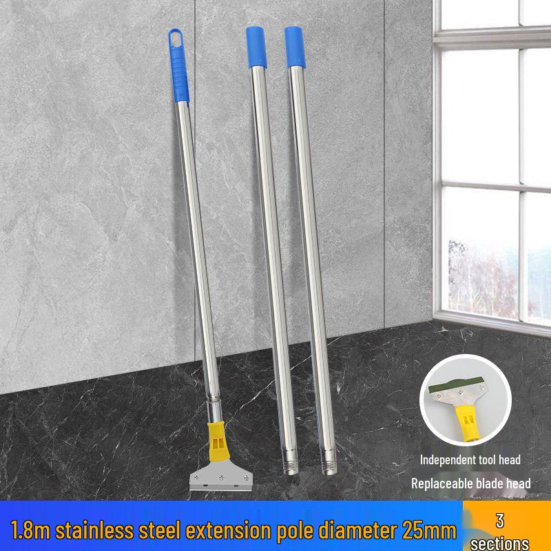 Telescopic Long Handle Heavy Duty Scraper for Grout and Glue Removal