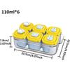 Baby Food Freezer Trays | Silicone Ice Cream Mold with 6 Cavities for Baby Puree Storage and Reusable Baby Food Containers