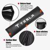 Car Sticker 2025 New Tesla Car Seatbelt Shoulder Pad Cover Carbon Fiber Seat Belt Protector Cushion For Tesla Model 3 X S Y