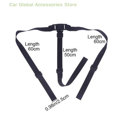 Baby Dining Chair Safety Belt Baby Feeding Chair Belt 3 Point Baby Fixed Seat Harness Belt Baby Stroller Seat Harness Belt
