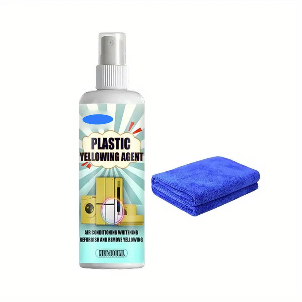 Plastic Surfaces Restorer Safe Formula Fast Acting Cleaner Eliminates Yellowing From Air Conditioners Washing Machines