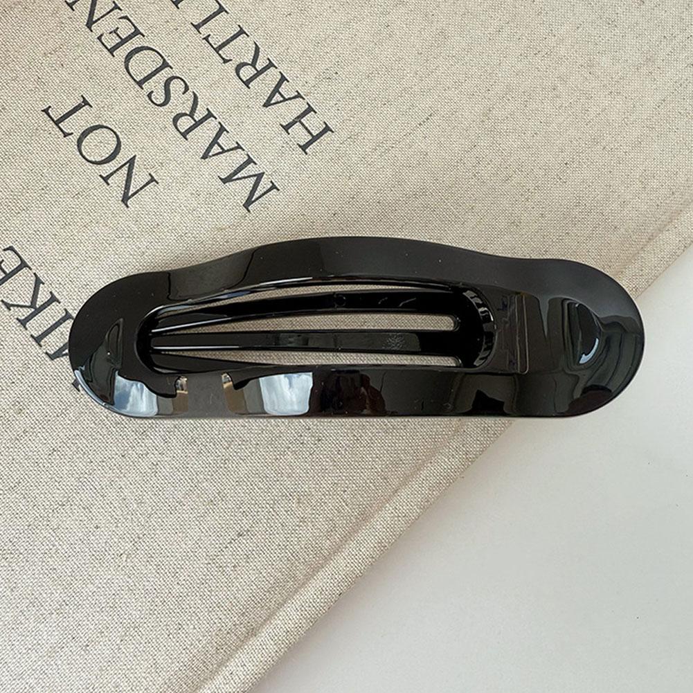 Korean Acetic Acid Long Hair Clip Leopard Duckbill Clip Spoon Clip Spring Clip Womens Fashion Hair Accessories Headpiece