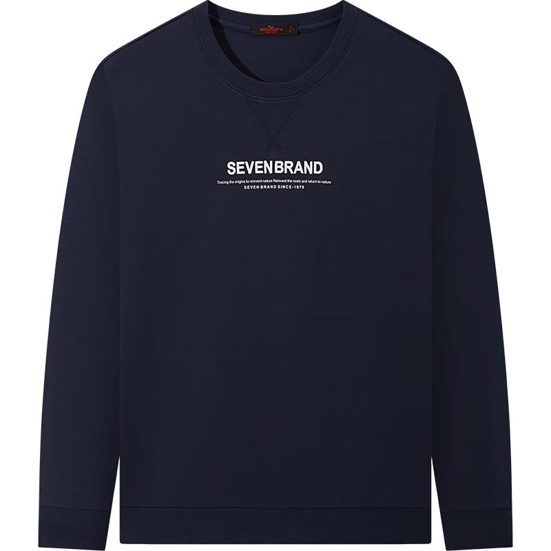 

Qipai Men s Anti-Static Letter Print Long Sleeve Sweatshirt 3XL