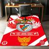 Benfica Bedruckter Teppich, Teppich, für Bürostuhl Wohnzimmer Schlafzimmer Küchenraum Dekor Geschenke.