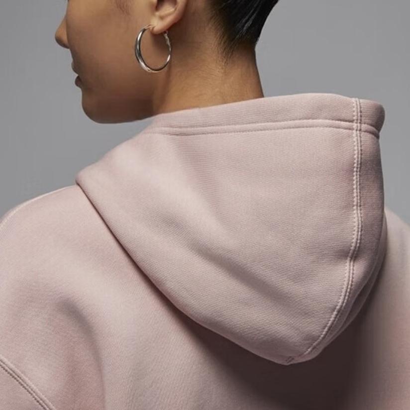 Jordan FW24 Casual Sports Fleece Hoodie Women Hoodies Pink FV7168-601