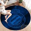 Club Brugge KV Custom Name Round Area Rug,Carpet Rug for Living Room Bedroom Sofa Playroom Decor,Non-slip Floor Mat
