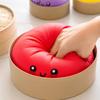 Giant 25cm Soft Squishy Bun Stress Relief Toy Slow Rising Squeeze Sensory Toy for Adults Kids Desk Decoration