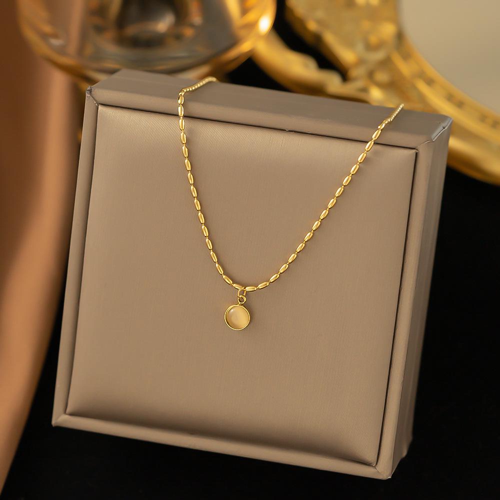 

Елегантне жіноче транскордонне намисто: Прикраси для ключиць, що не тьмяніють, розкішні, вишукані нішеві