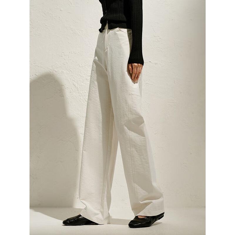 JZ ANNAKO Women's Cleanfit Cotton-Nylon Curved Trousers