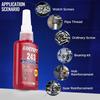 1 Stück 50 ml Schraubensicherung Schnellhärtender Schraubenkleber Gewindesicherungsmittel Anaerob Klebstoff Korrosionsbeständig Lockerungssicherer Kleber