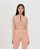 VENDIS Kerin Half-Zip Crop Rash Guard Top (4 Colors)