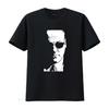 Sopranos Ansiktsvektor Tony Soprano Maffiakaraktärer TV T-shirt Ny vintage Tvättade designkläder Stretchmode