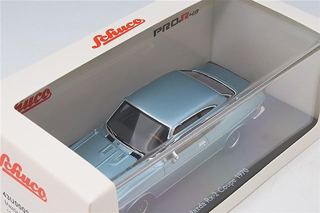 Schuco Mazda Rotary Light Blue PRO.R43 1/43 RX-2 1970-74 (Capella Coupe) [Resin]