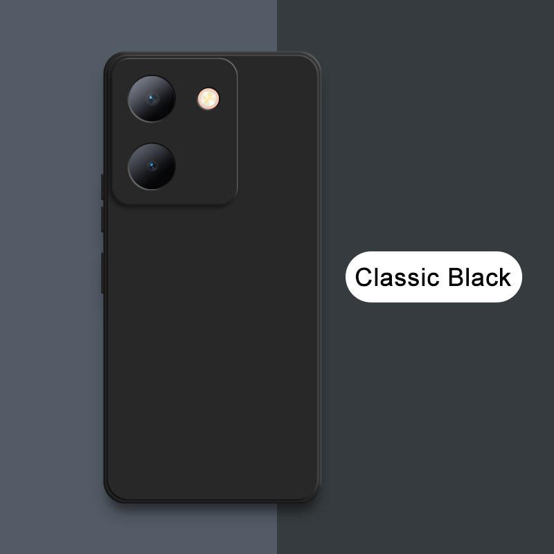 

Квадратный жидкий чехол для задней панели VIVO Y36 4G 5G 360 Мягкий силиконовый противоударный чехол для телефона VIVOY36 Модные аксессуары для корпуса VIVO Y36 4G