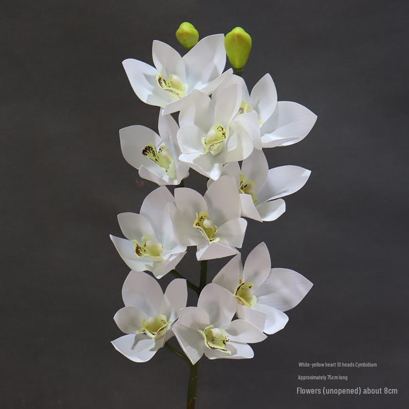 Luxury White Phalaenopsis Silk Floral Wedding Arrangement Guide