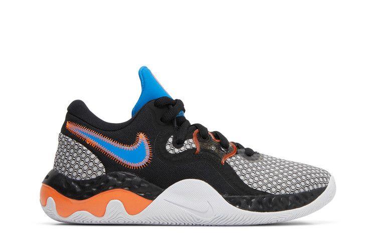 Nike Renew Elevate 2 Black Total Orange Men's Sneakers