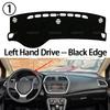For Suzuki SX4 S-Cross 2013-20 Car Dashboard Cover Avoid Light Pad Instrument Platform Cover Mat Carpet Accessories