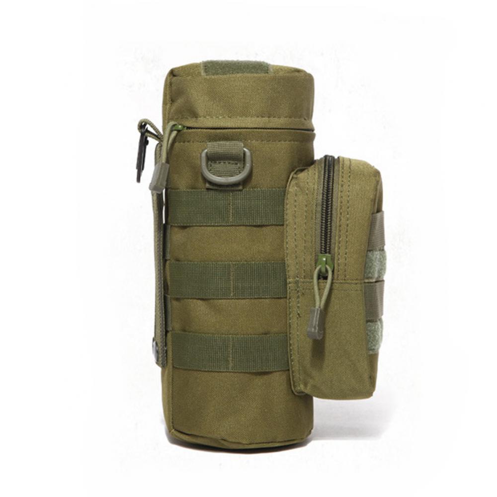 2L Military Tactical Molle Pouch Water Bottle Holster Outdoors Camping Hiking Hunting Waist Back Pack Canteen Kettle Holder Bag