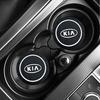 Držák na hrnek do auta Slot na nápojovou láhev Protiskluzová podložka Podložka Znak Vnitřní doplňky Pro KIA Sportage Rio 3 Soul Optima Ceed Pro K5 K2 Pride