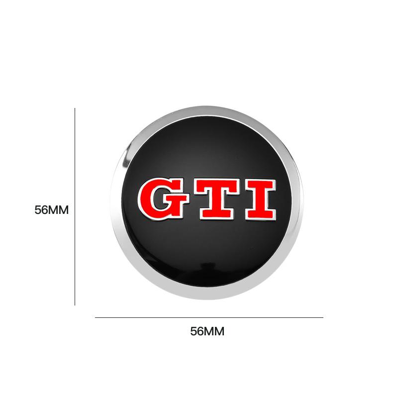 4pcs 56mm Car Wheel Center Cover Stickers Hub Cap Sticker For VW Golf Polo Tiguan Touran Jetta Passat CC T5 GTI Scirocco Magotan xm1