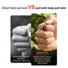 1Pcs Fishing Line Puller Anti-Slip Rubber Ring Durable Construction Compact Design Portable Line Pull Loop Fishing Accessories