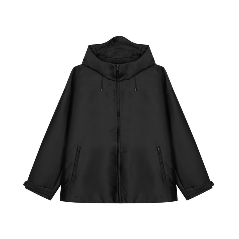 JNBY Autumn/Winter Loose Hooded Zipper Jacket