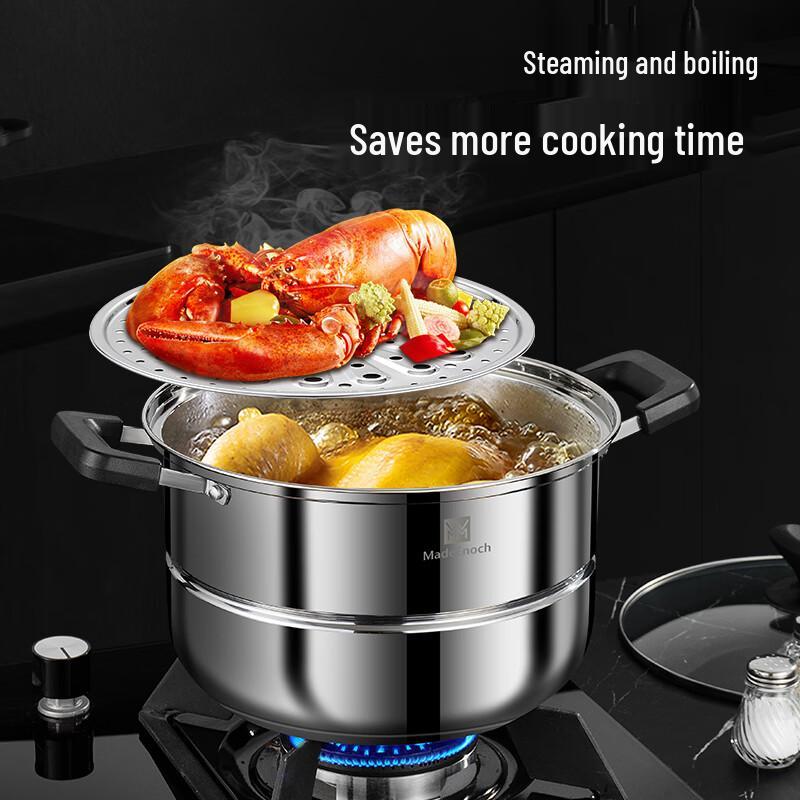 WMM 28cm Stainless Steel Multi-Purpose Steamer Pot