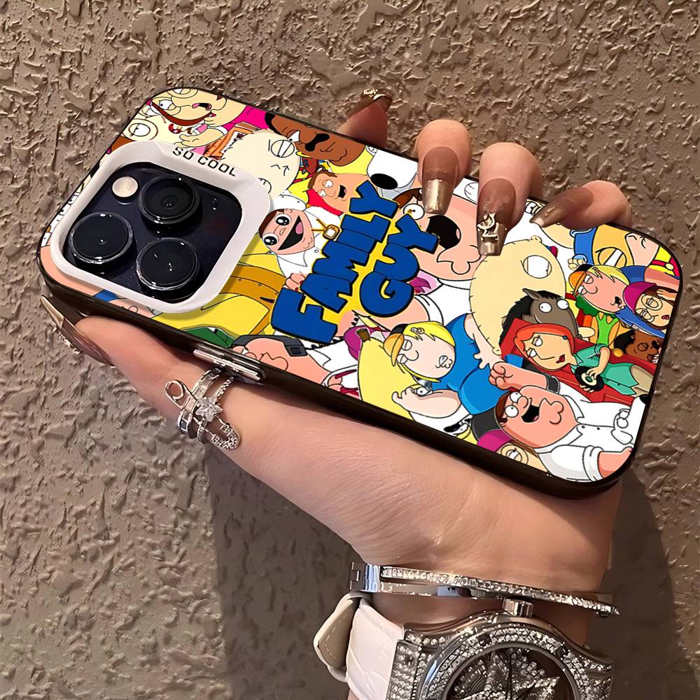 

Aesthetic F-Family G-Guy Phone Case For IPhone 16 15 14 13 12 11 17 Pro MAX Plus Pro Matte Shockproof Cover iPhone 16 plus