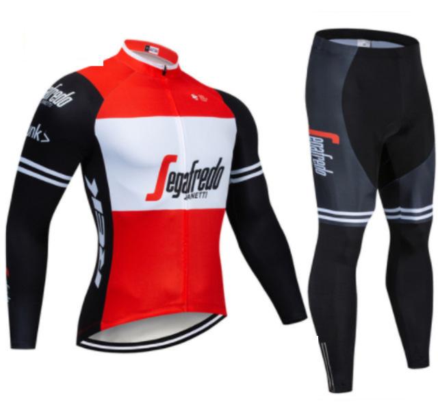 Winter Warm Mountain Bike Breathable Sports Cycling Suit Fleece