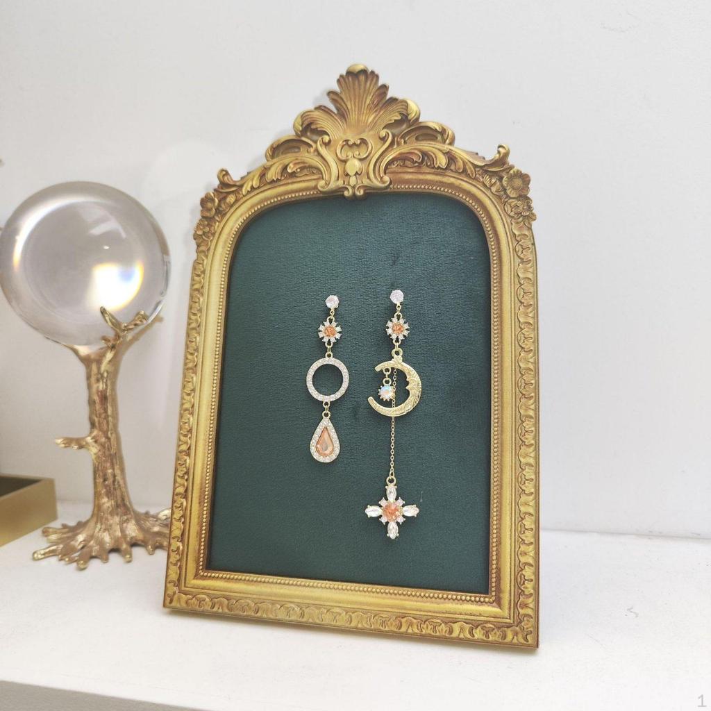 Fluwelen Sieraden Fotolijst Wandmontagebaar Vintage Display Fotografie Prop Sierlijk